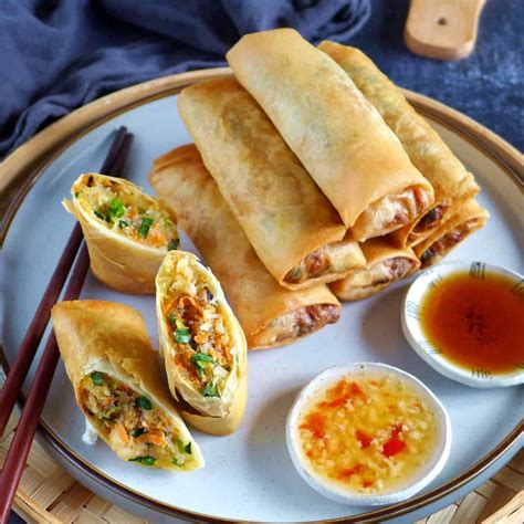 are spring rolls from china
